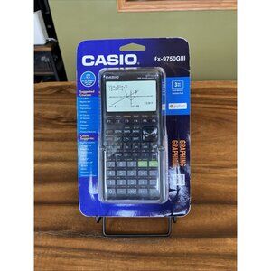 NEW/SEALED Casio FX-9750GIII Graphing Calculator +Python Compare to TI-84 Plus